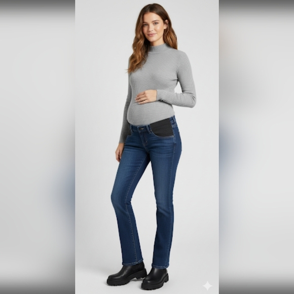 CITIZENS OF HUMANITY Maternity Jeans Blue COH Emanuelle Slim Boot - Picture 1 of 9